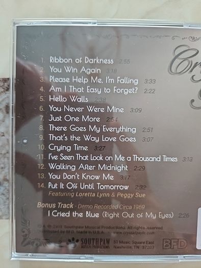 Crystal Gayle CD - You Don't Know Me
