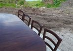Antique  mohogany table