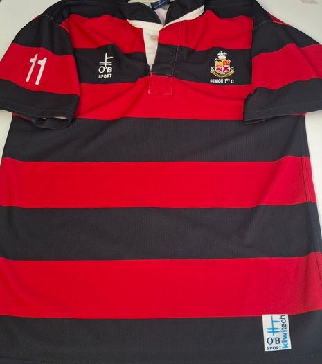 Kilkenny College (Match Worn No.11) Rugby Union Jersey (Adult Medium) FREE POST