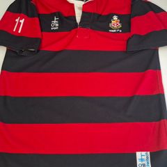 Kilkenny College (Match Worn No.11) Rugby Union Jersey (Adult Medium) FREE POST