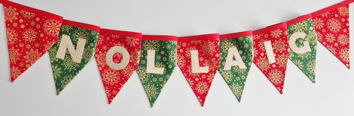 Nollaig Shona Christmas Bunting