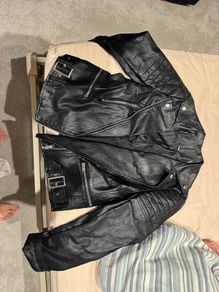 Fake leather jacket
