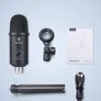 USB Microphone for Computer, RALENO Professional Studio Cardioid Condenser Mic Kit Compatible with Mac PC Laptop for Skype YouTube Teaching Gaming Recording. Image 2