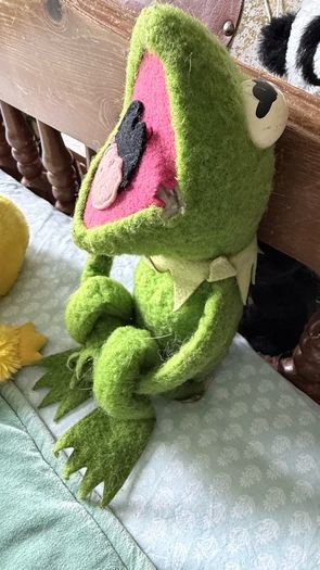 Sesame Street Big Bird and Muppets Kermit