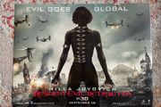 Resident Evil Retribution - Quad Cinema Poster