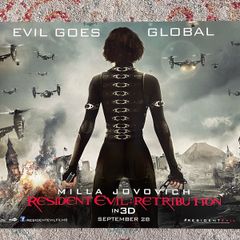 Resident Evil Retribution - Quad Cinema Poster
