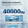 BRAND NEW Ultrasonic Cleaner Portable 40000Hz High Frequency Vibration Cleaning Machine Jewelry Glasses Watch Cleaning Image 3