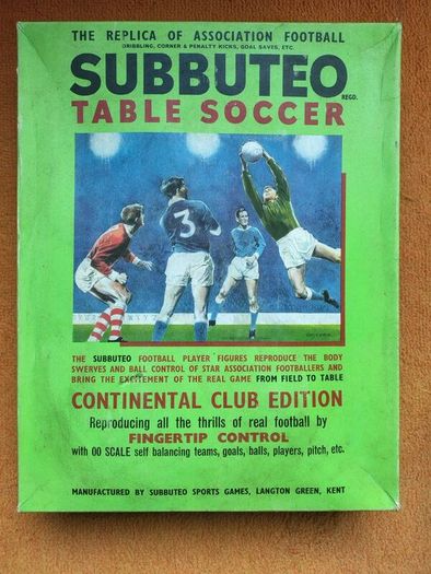 Retro Subbuteo football