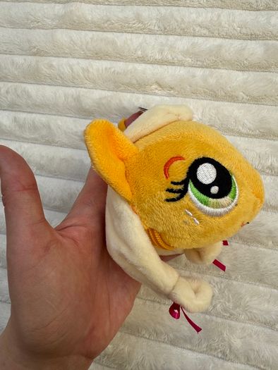 My Little Pony Plush Coin Purse with clip-on Applejack Please see photos