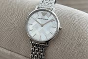 Emporio Armani AR11112 Mother of Pearl Ladies Watch