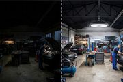 garage lamp,SITECO HighBay 42 LED High-Bay Luminaire 175W (Up to 28,000 lm, IP65)  Brand New in Box (NIB)