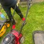 Sanli pushlawnmower 4 horse power engine 16 inch cut Image 4