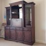 Traditional Rossmore Two-Piece Breakfront Secretary Display Cabinet Image 2