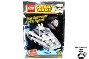 LEGO Star Wars Star Destroyer And Tie Fighter Foil Pack Polybag Limited Edition Brand New Sealed