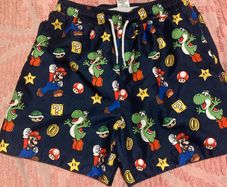 Nintendo Mario swim shorts