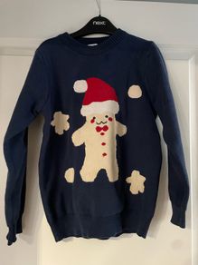 Christmas Jumper kids 5-6 y 100% cotton New