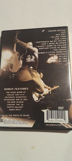 dvd...social distortion