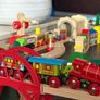 Wooden Train Track Set Image 2