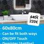 LED Bathroom Mirror Fogless Image 3