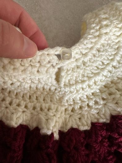 crochet baby dress headband and little socks