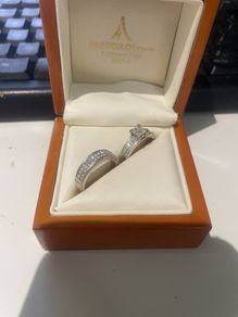 Engagement and wedding Rings