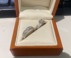 Engagement and wedding Rings