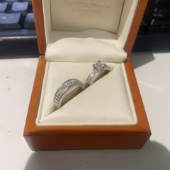 Engagement and wedding Rings