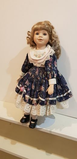 Vintage porcelain doll