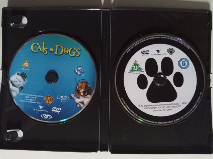 Cats & Dogs 1 & 2 Boxset [2xDVD 2xMovie]
