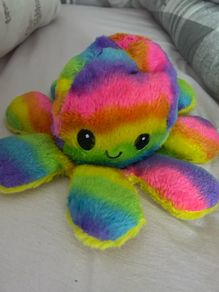 Inside out octopus plushie