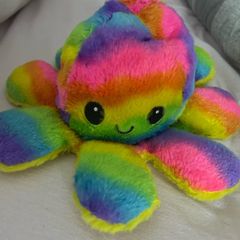 Inside out octopus plushie