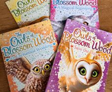 The Owls of Blossom Wood books x 4