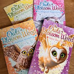 The Owls of Blossom Wood books x 4