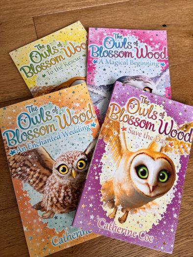 The Owls of Blossom Wood books x 4