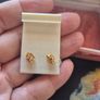 Vintage Earrings with little Pearl Image 3