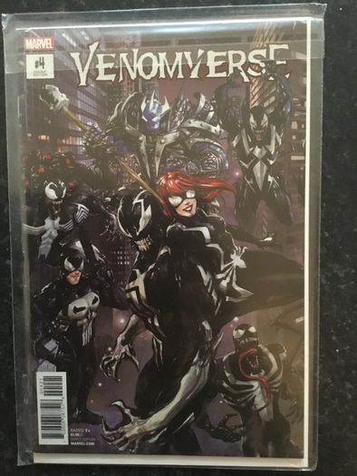 Venomverse 1-5 Clayton Crain connecting variant