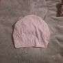 cream turban style baby hat Image 3