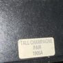 Failte Crystal Ireland Cut Flower Champagne pair Image 3