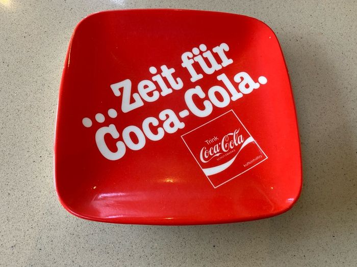 Coca Cola Coin change tray German