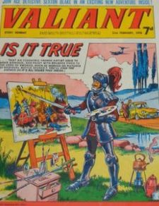 Valiant 21st February 1970- IPC  Magazines- UK Vintage Comic