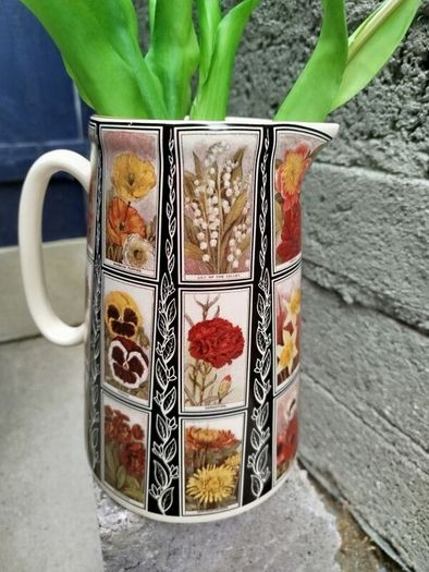 Vintage Amberglade Large Pitcher