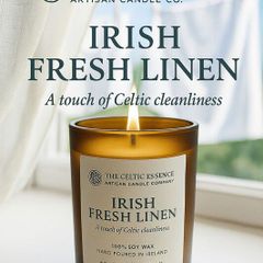 Fresh Irish Linen Scented Candle