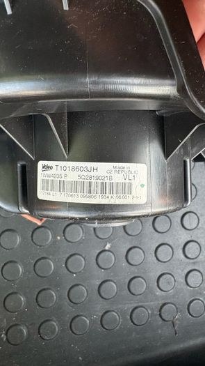 Steering wheel & Heater blower fan for Skoda Octavia A7 2013