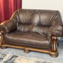 Real Leather Sofa Set Image 3
