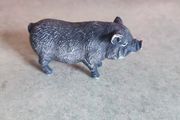 Pig Figure  Wild Boar Figurines Realistic Pig Solid Plastic Vietnamese Pig Lifelike Animal Figurine