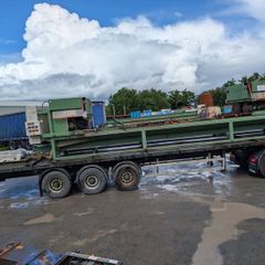 De Pauw International timber / wood processing saw