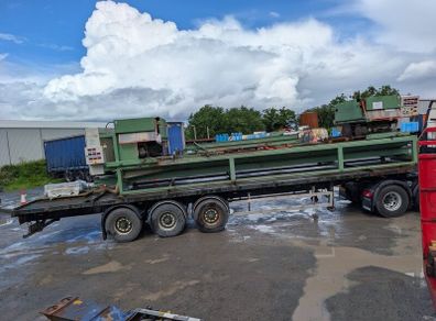 De Pauw International timber / wood processing saw