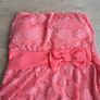Like NEW Size 6-8 Summer Coral Dress Image 2