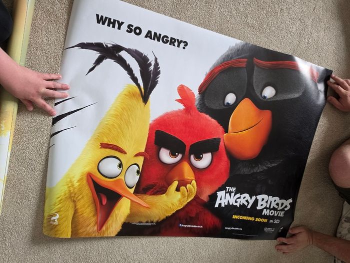 The Angry Birds Movie promotional poster