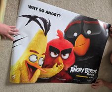 The Angry Birds Movie promotional poster